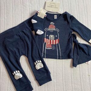 PL BABY BOY 9 Months 4 Piece Matching Outfit. New with Tags!